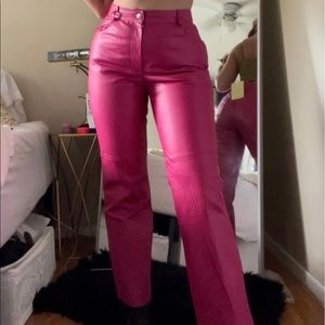 Vintage leather pants